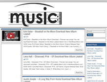 Tablet Screenshot of newmusicalbum.com